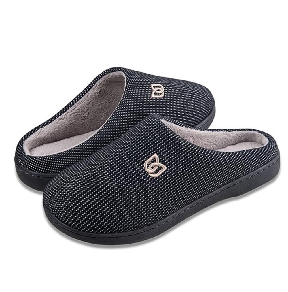 New IceUnicorn Unisex Comfort House Memory Foam Slippers Size EU40/41 M7-8 W9-10